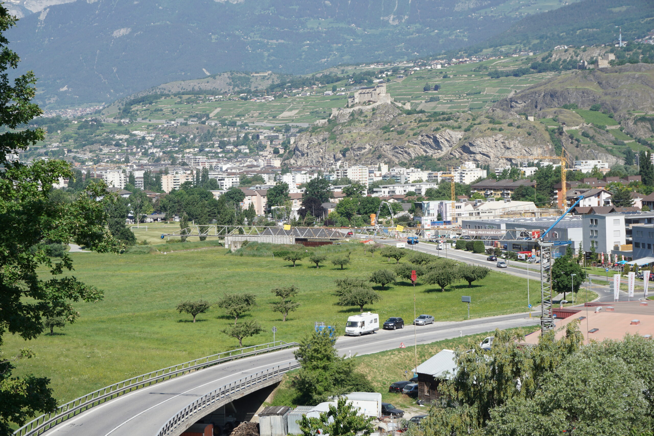 Photo de paysage bâti, urbain et périurbain