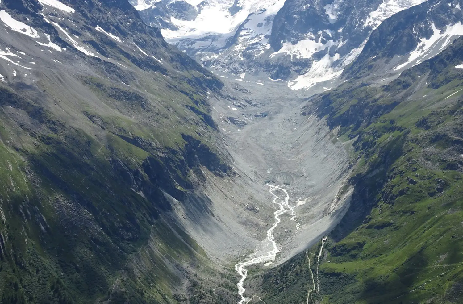 Fonte d'un glacier