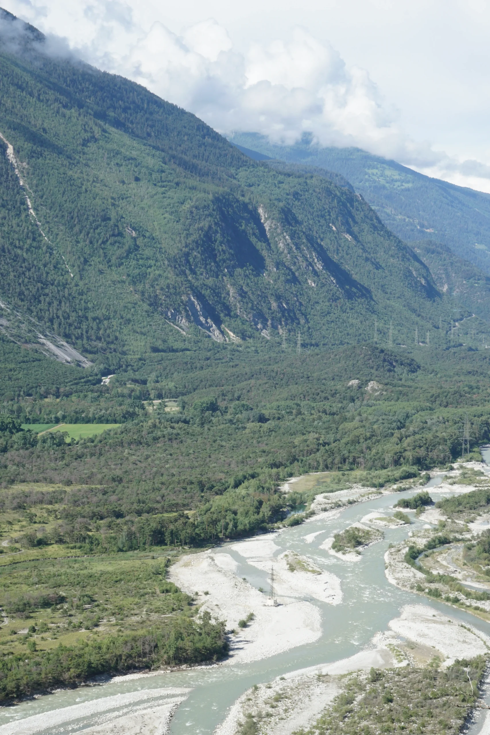 Paysage d'eau domaine du rhône